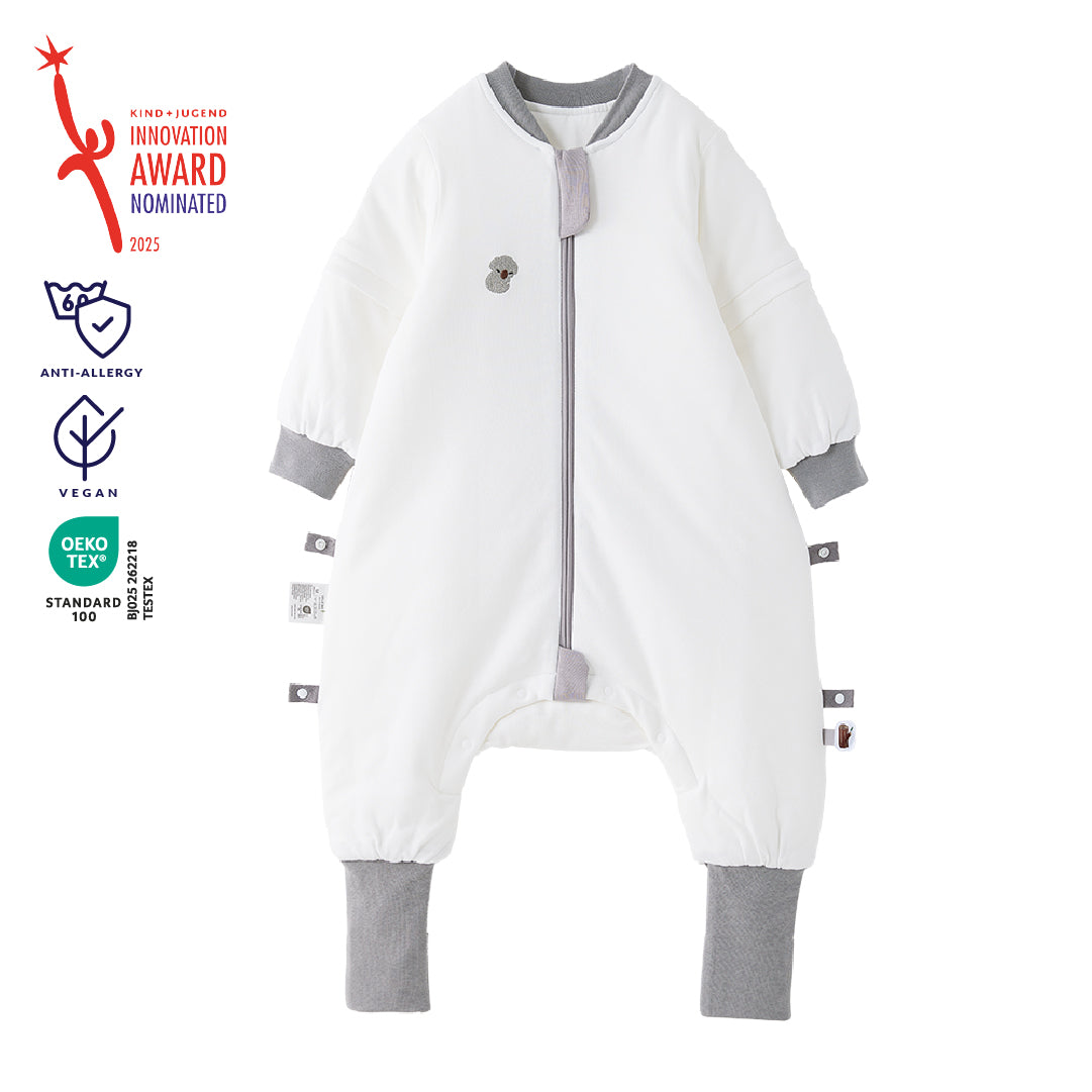 Mitwachsender Schlafsack mit Beinen | 3.0 TOG | 80-116