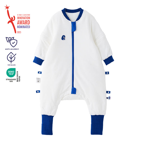 Mitwachsender Schlafsack mit Beinen | 3.0 TOG | 80-116